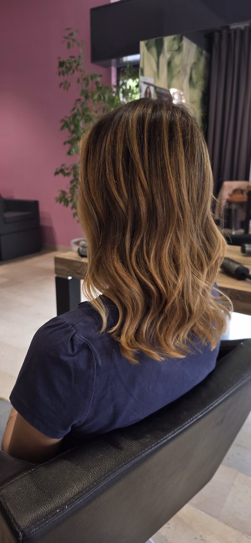Stile e piega: cliente del salone Love Hair