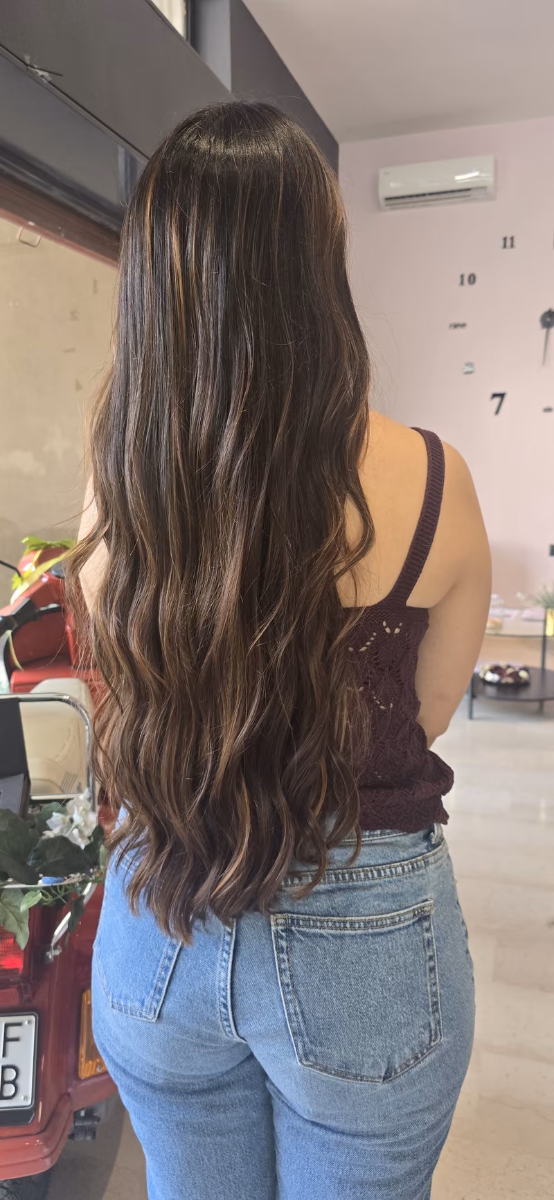 Chioma trasformata dal salone Love Hair a Pozzo d'Adda